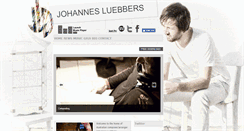 Desktop Screenshot of johannesluebbers.com